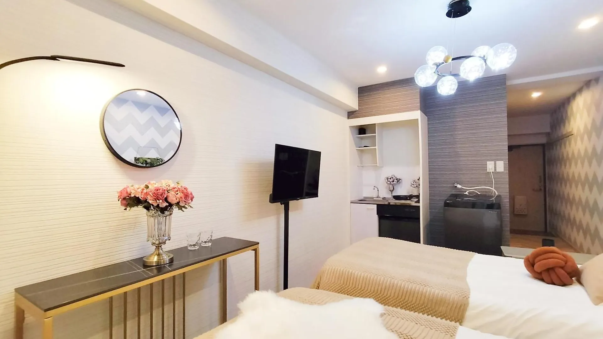 G23新宿最中心 東新宿站5分-Shinjuku Center 5 Mins To Station, Max 3P 新宿 涉谷 表参道 池袋 上野 代代木 银座 原宿 Tokyo Aparthotel